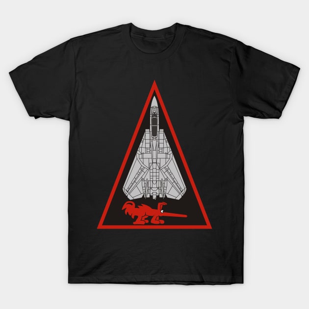 F14 Tomcat - VF114 Aardvarks T-Shirt by MBK